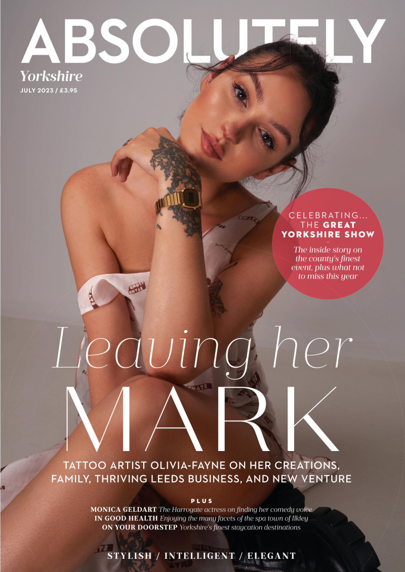  featured on the Absolutely cover from July 2023