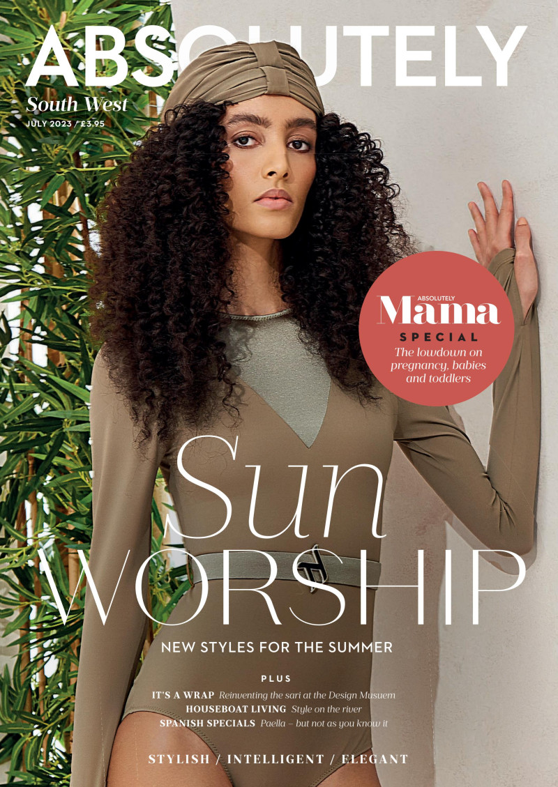  featured on the Absolutely cover from July 2023