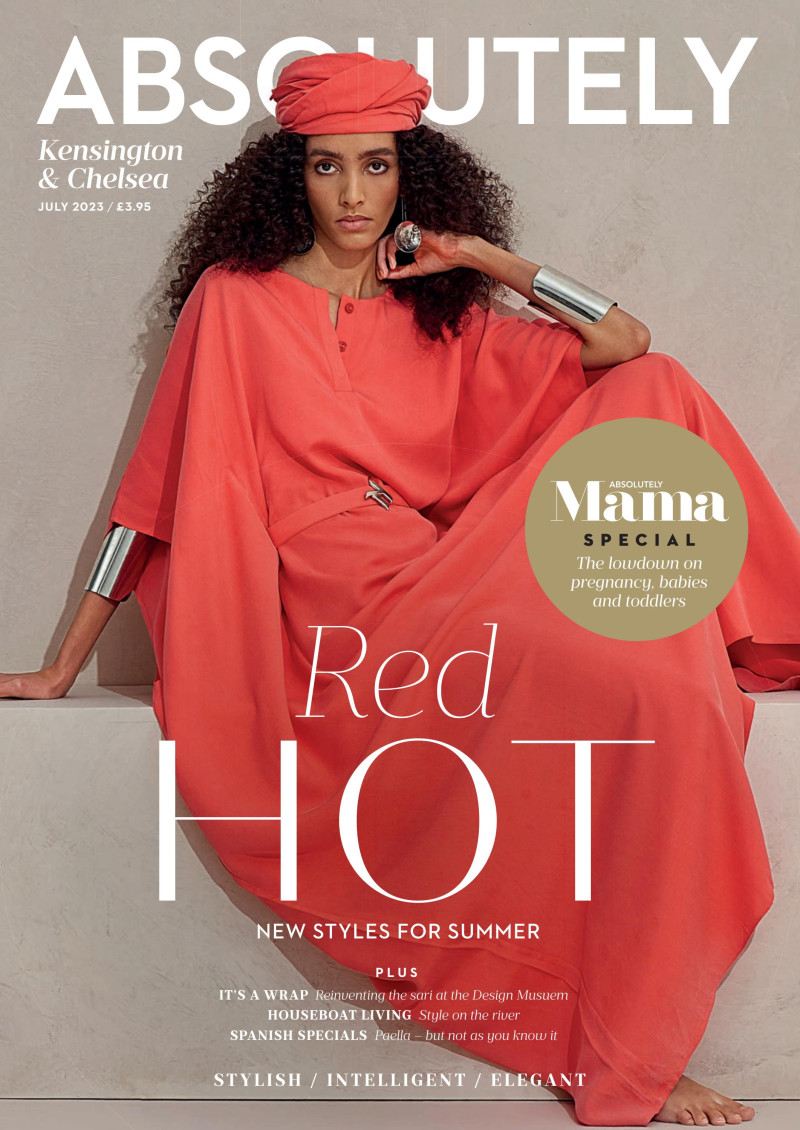  featured on the Absolutely cover from July 2023