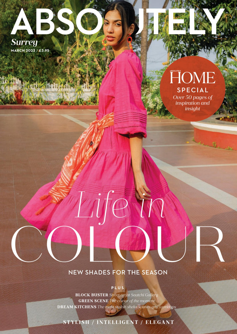  featured on the Absolutely cover from March 2023