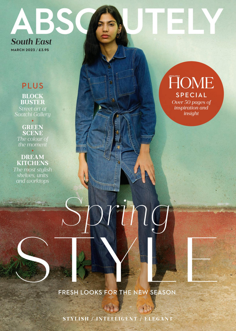  featured on the Absolutely cover from March 2023