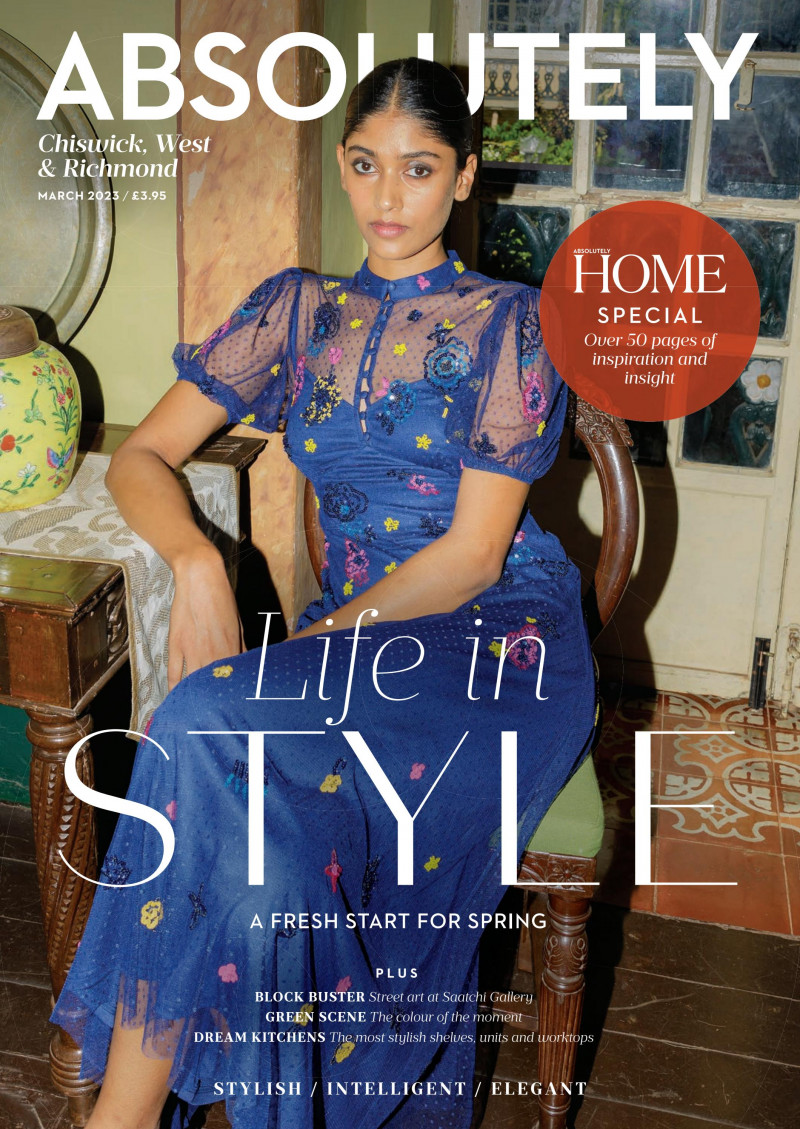  featured on the Absolutely cover from March 2023