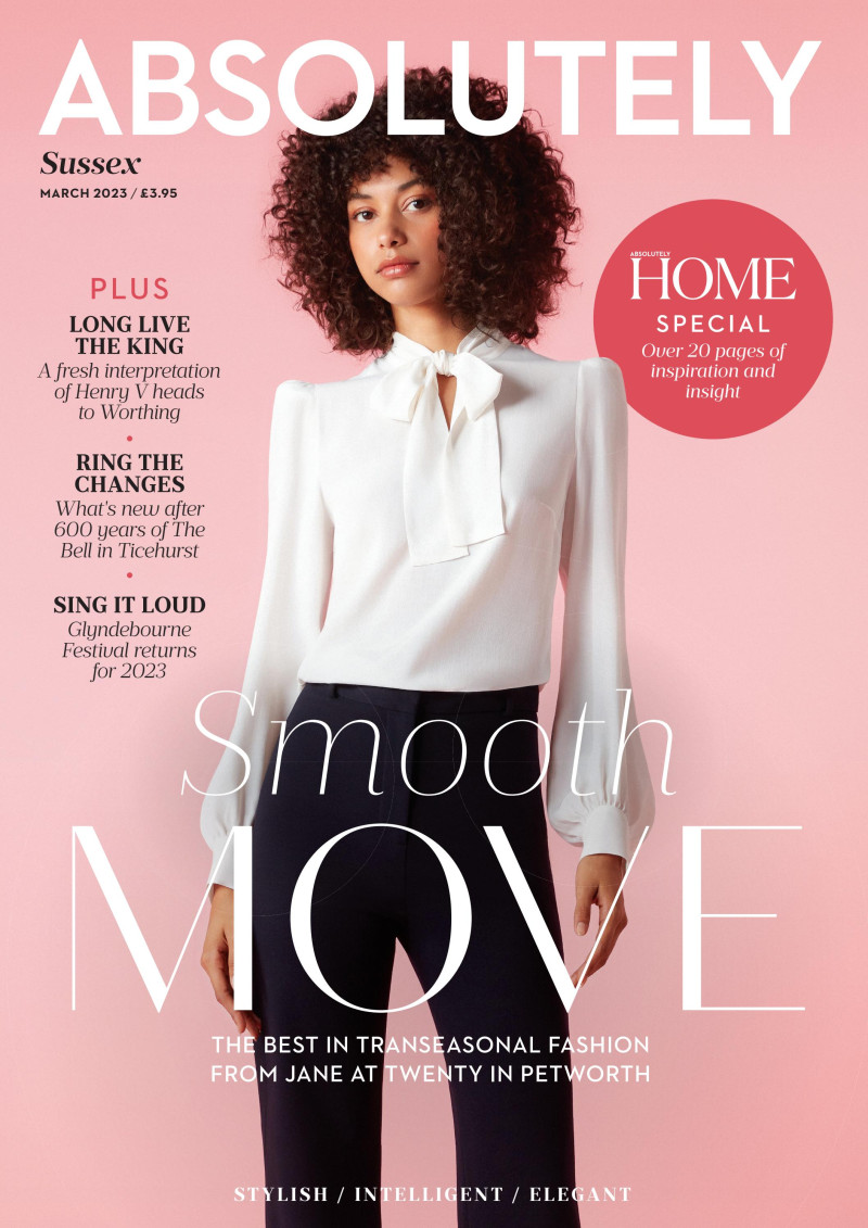  featured on the Absolutely cover from March 2023