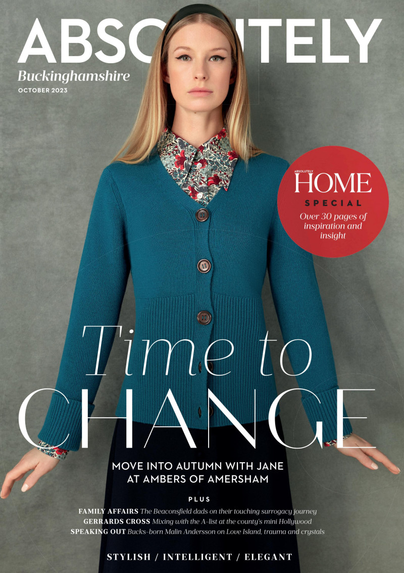  featured on the Absolutely cover from October 2023