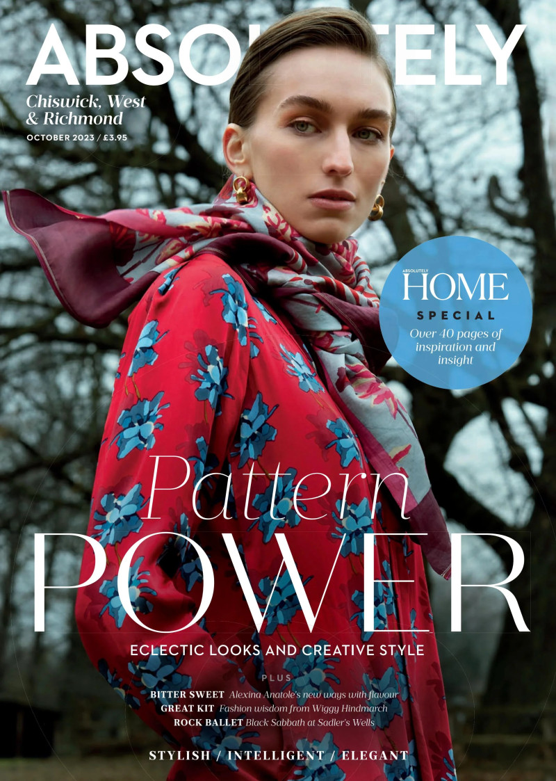  featured on the Absolutely cover from October 2023