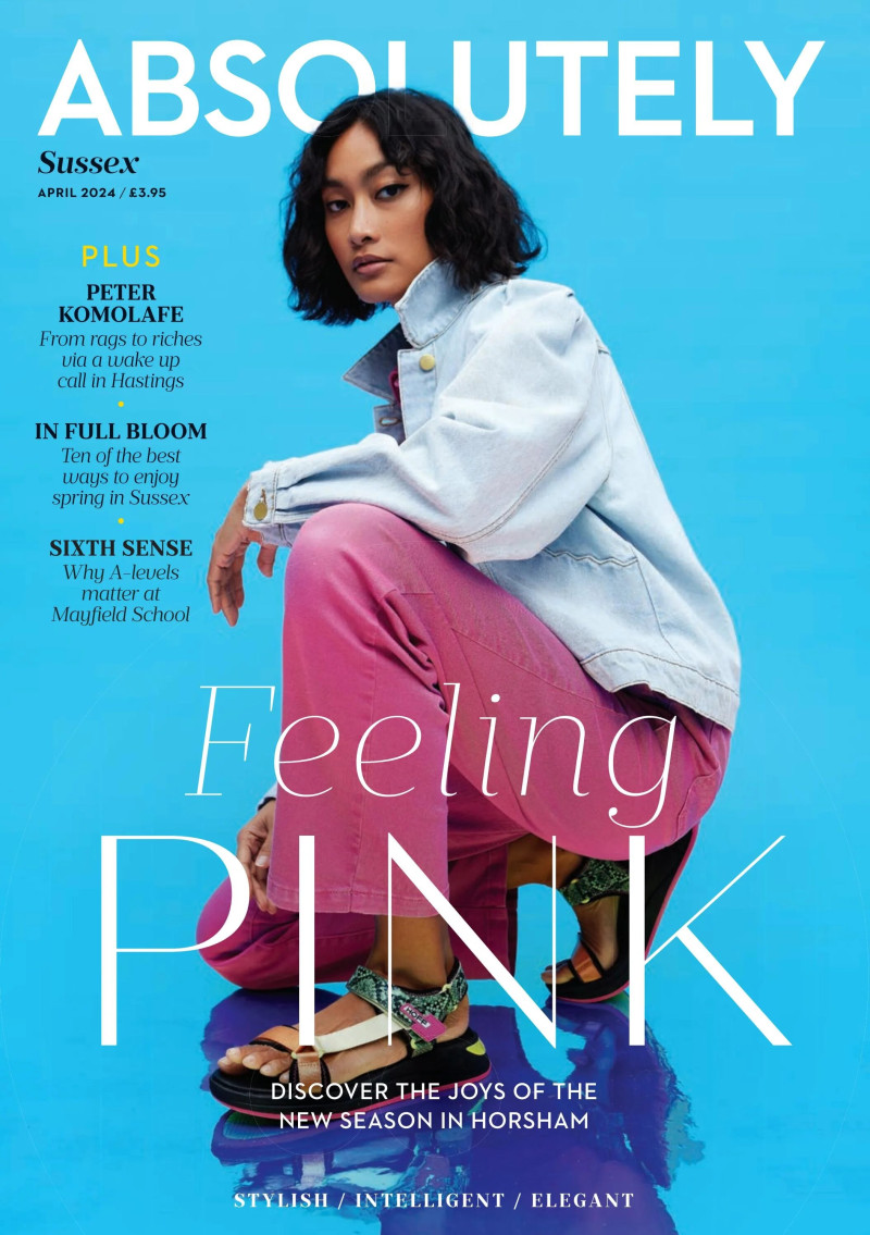  featured on the Absolutely cover from April 2024