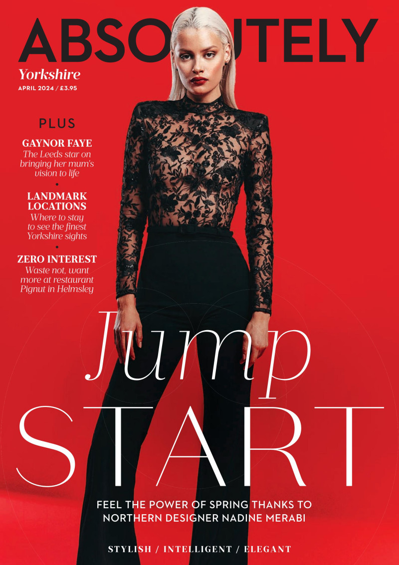  featured on the Absolutely cover from April 2024