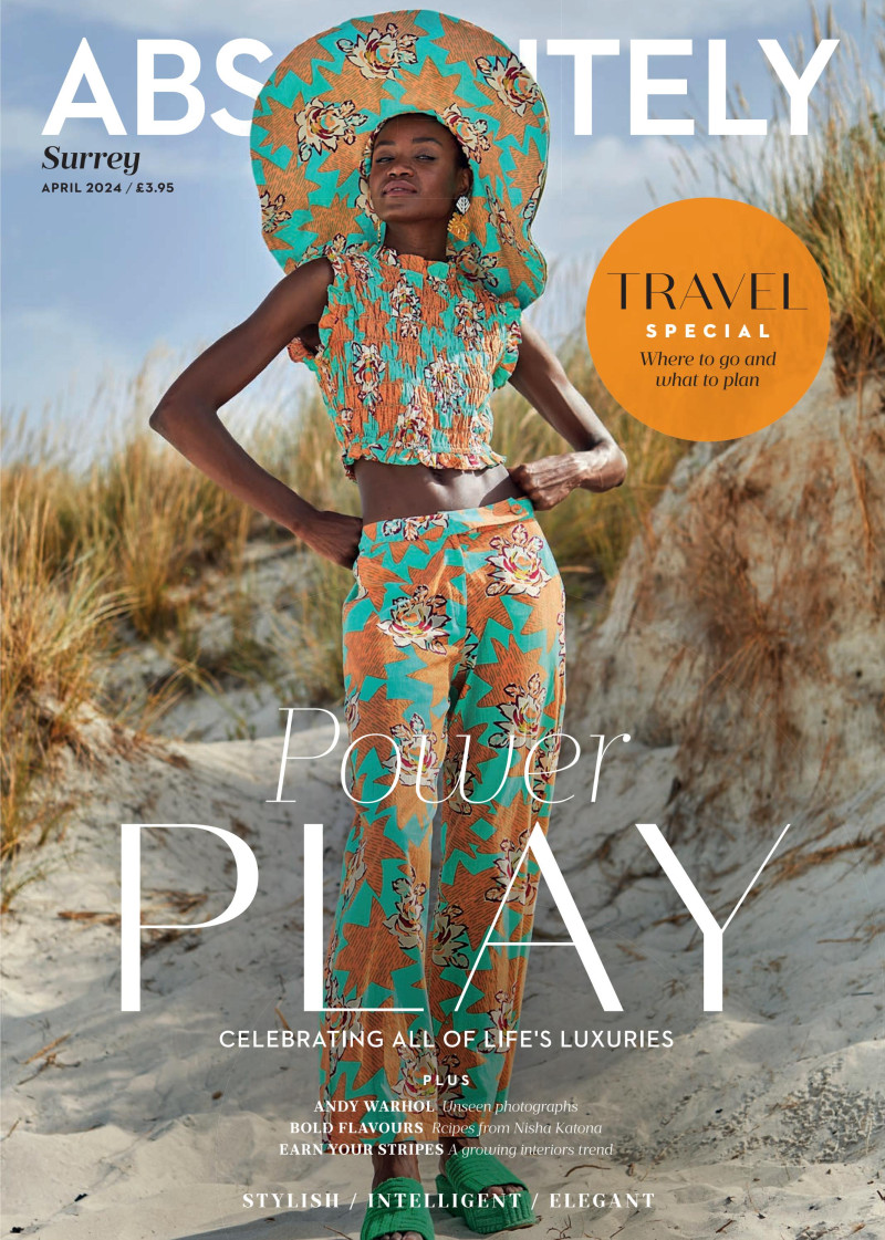  featured on the Absolutely cover from April 2024