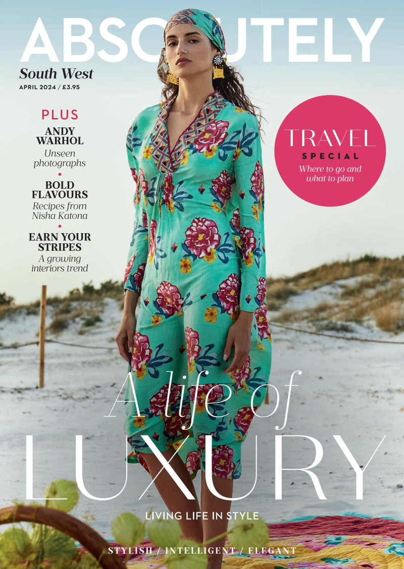  featured on the Absolutely cover from April 2024
