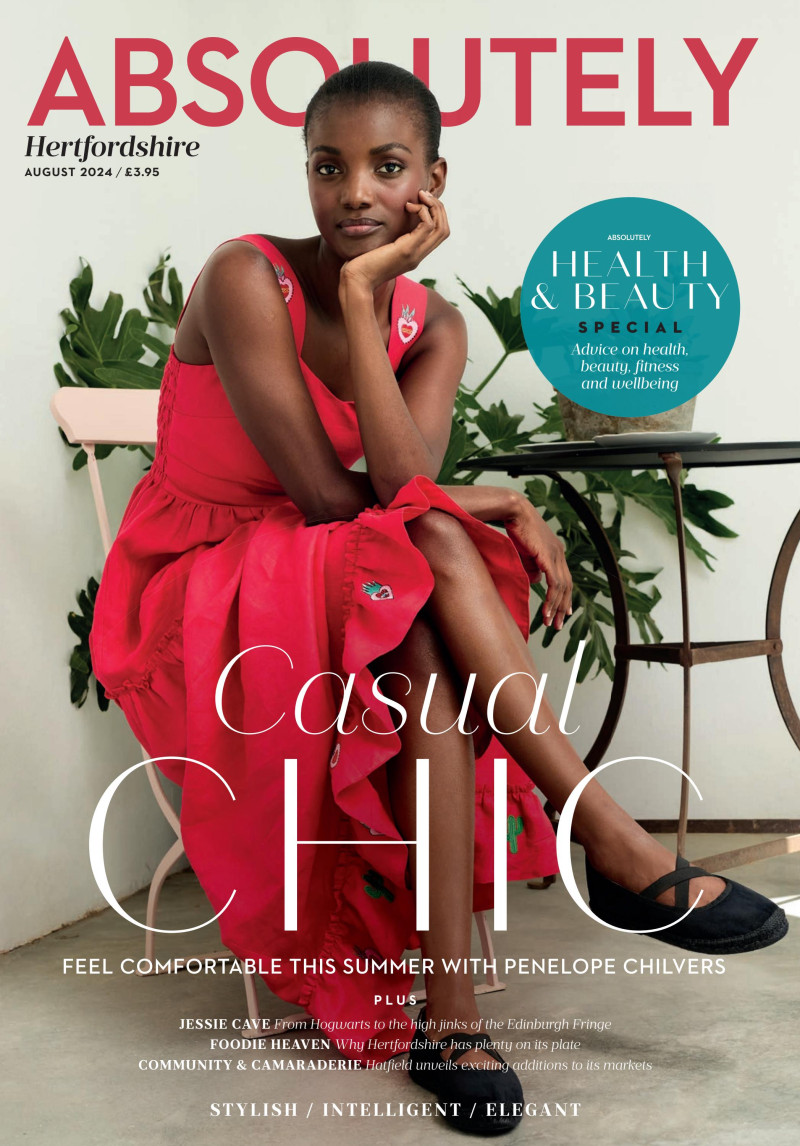 Sia Lyimo featured on the Absolutely cover from August 2024