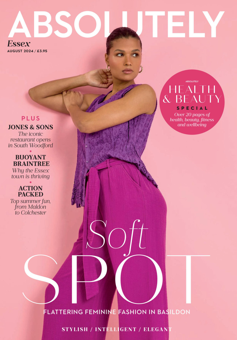  featured on the Absolutely cover from August 2024