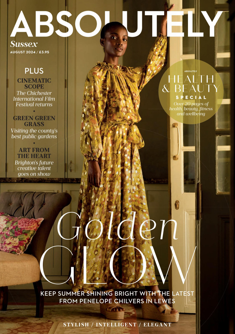 Sia Lyimo featured on the Absolutely cover from August 2024