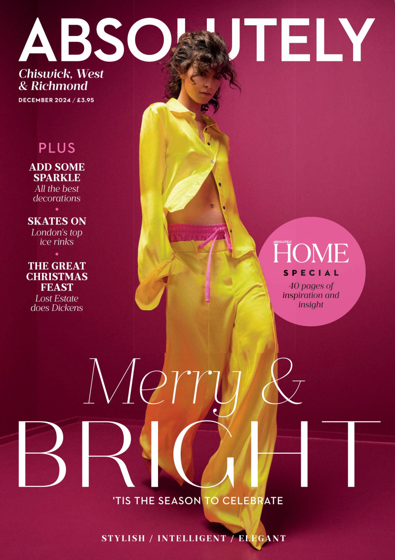  featured on the Absolutely cover from December 2024