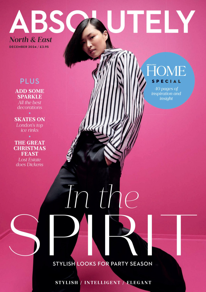  featured on the Absolutely cover from December 2024