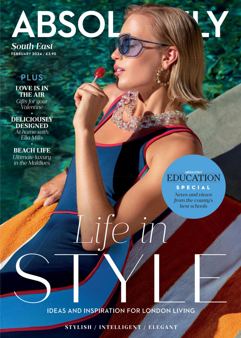 featured on the Absolutely cover from February 2024