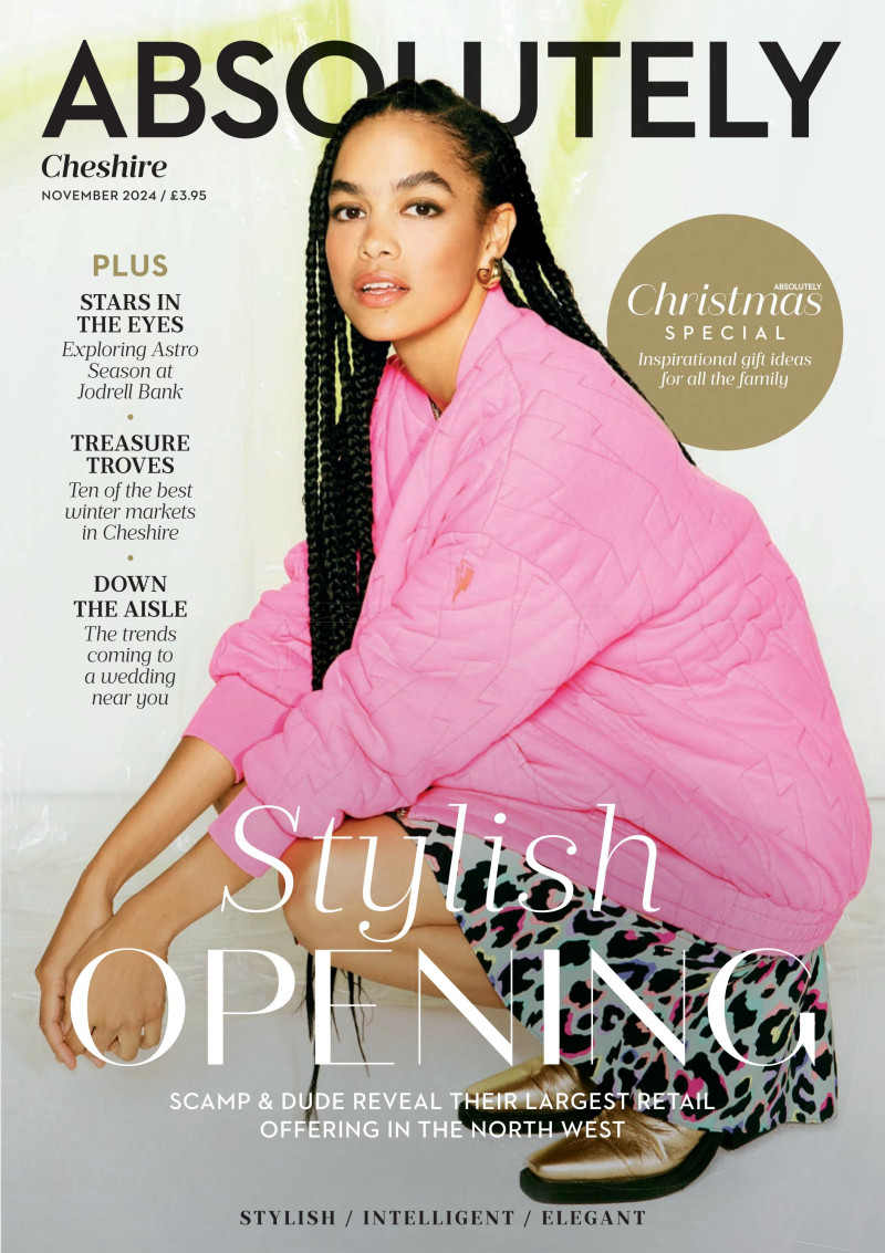  featured on the Absolutely cover from November 2024