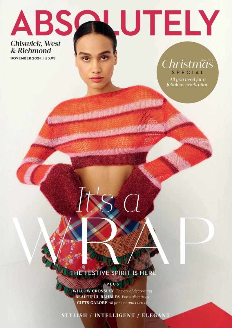  featured on the Absolutely cover from November 2024