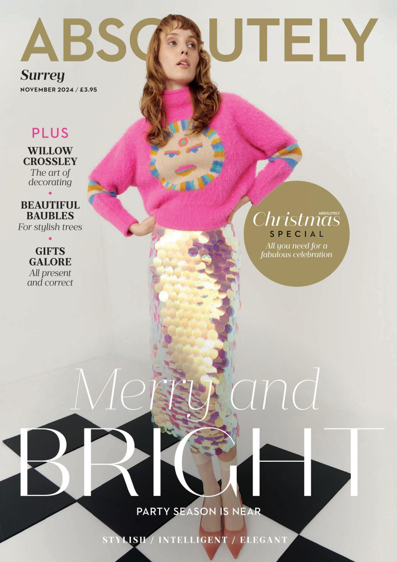  featured on the Absolutely cover from November 2024