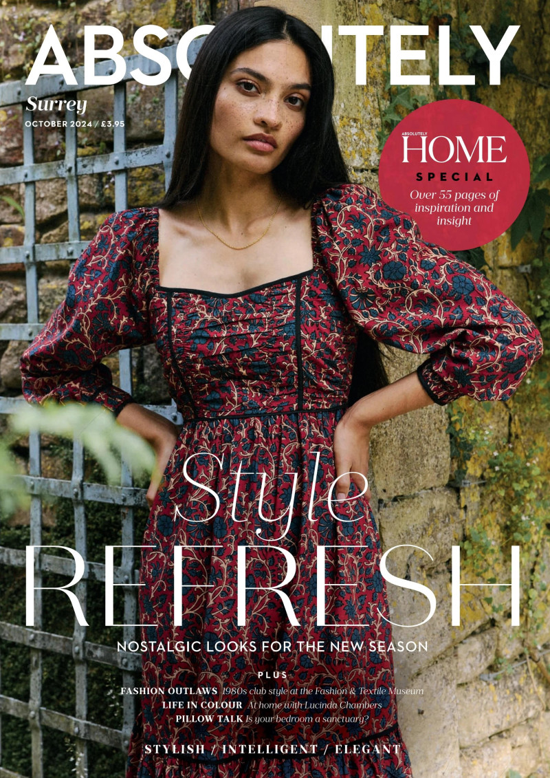  featured on the Absolutely cover from October 2024