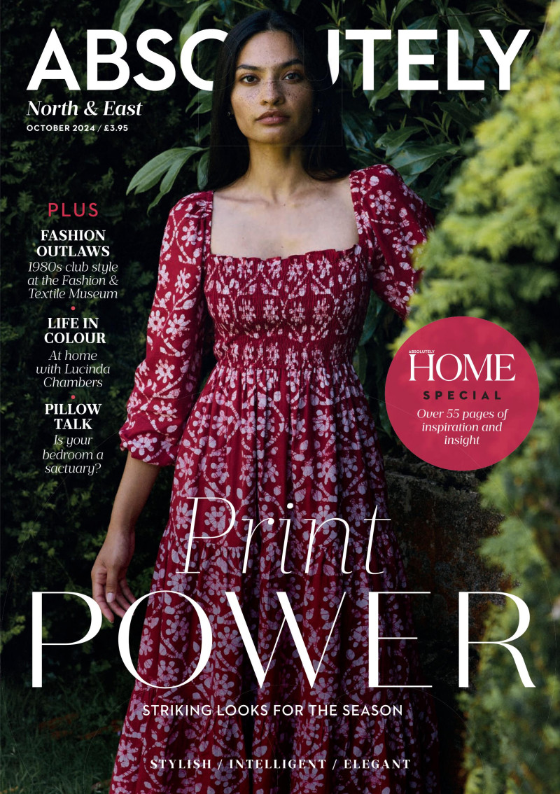  featured on the Absolutely cover from October 2024