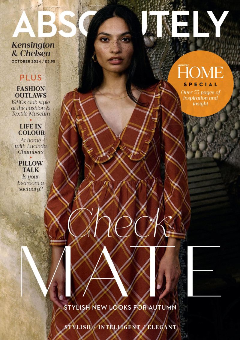  featured on the Absolutely cover from October 2024