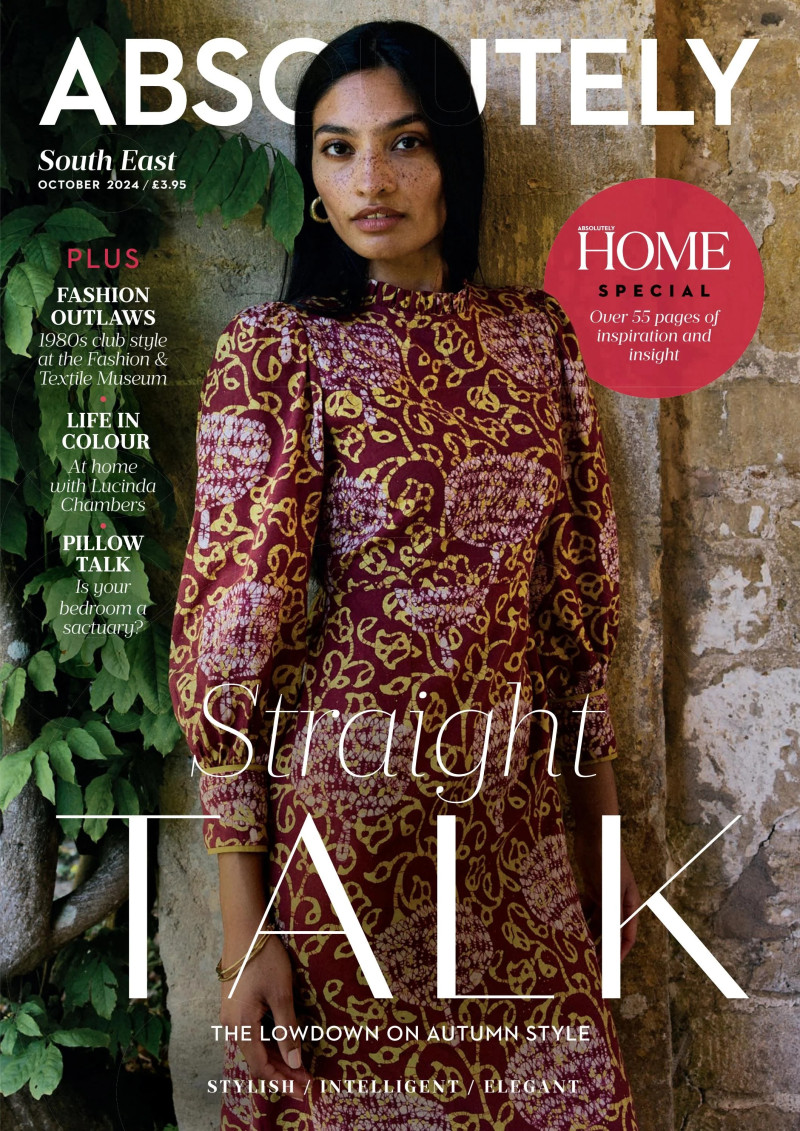  featured on the Absolutely cover from October 2024