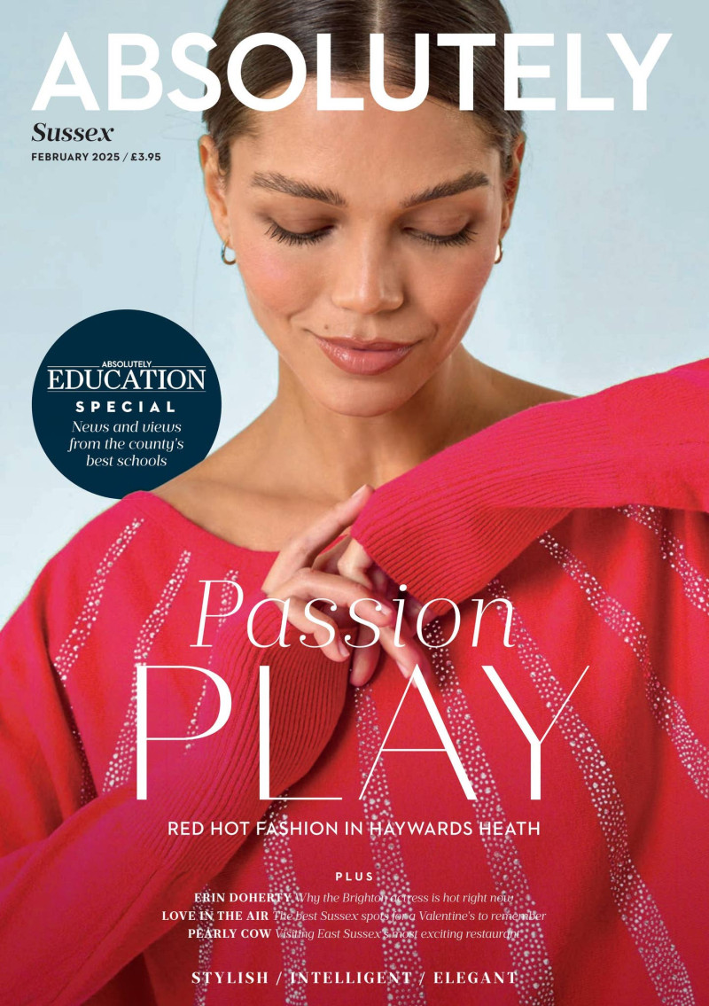  featured on the Absolutely cover from February 2025