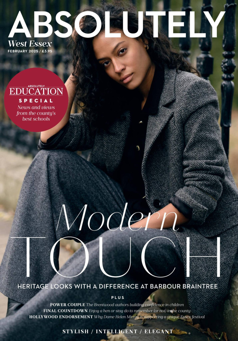  featured on the Absolutely cover from February 2025
