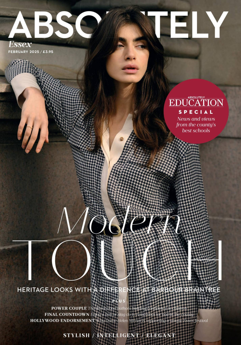  featured on the Absolutely cover from February 2025