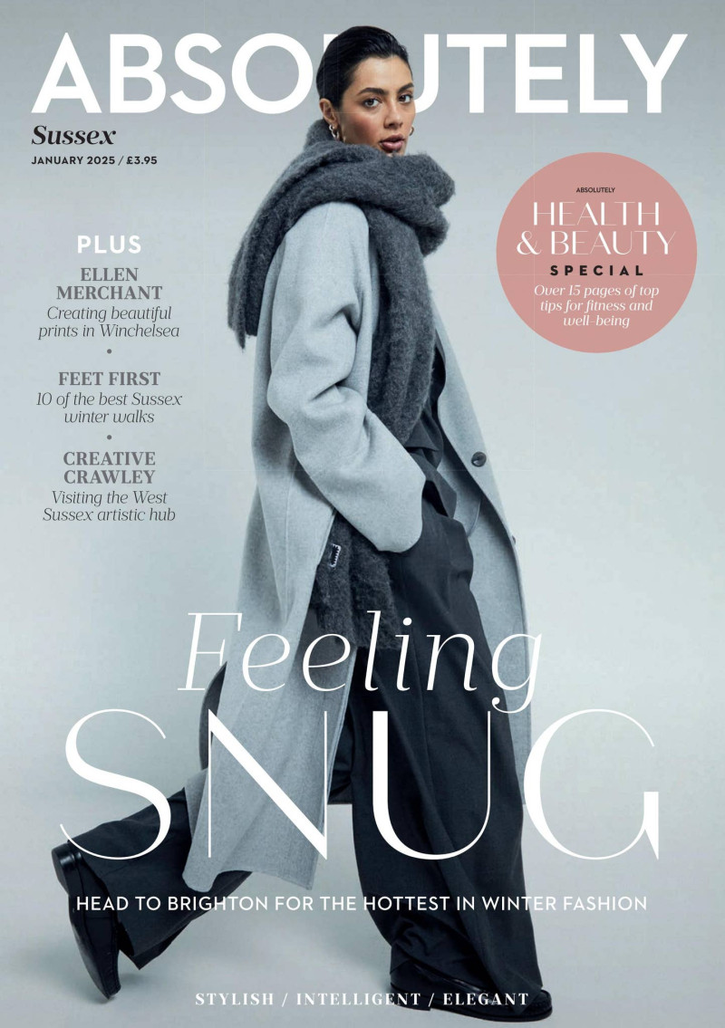  featured on the Absolutely cover from January 2025