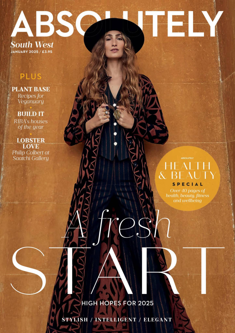  featured on the Absolutely cover from January 2025