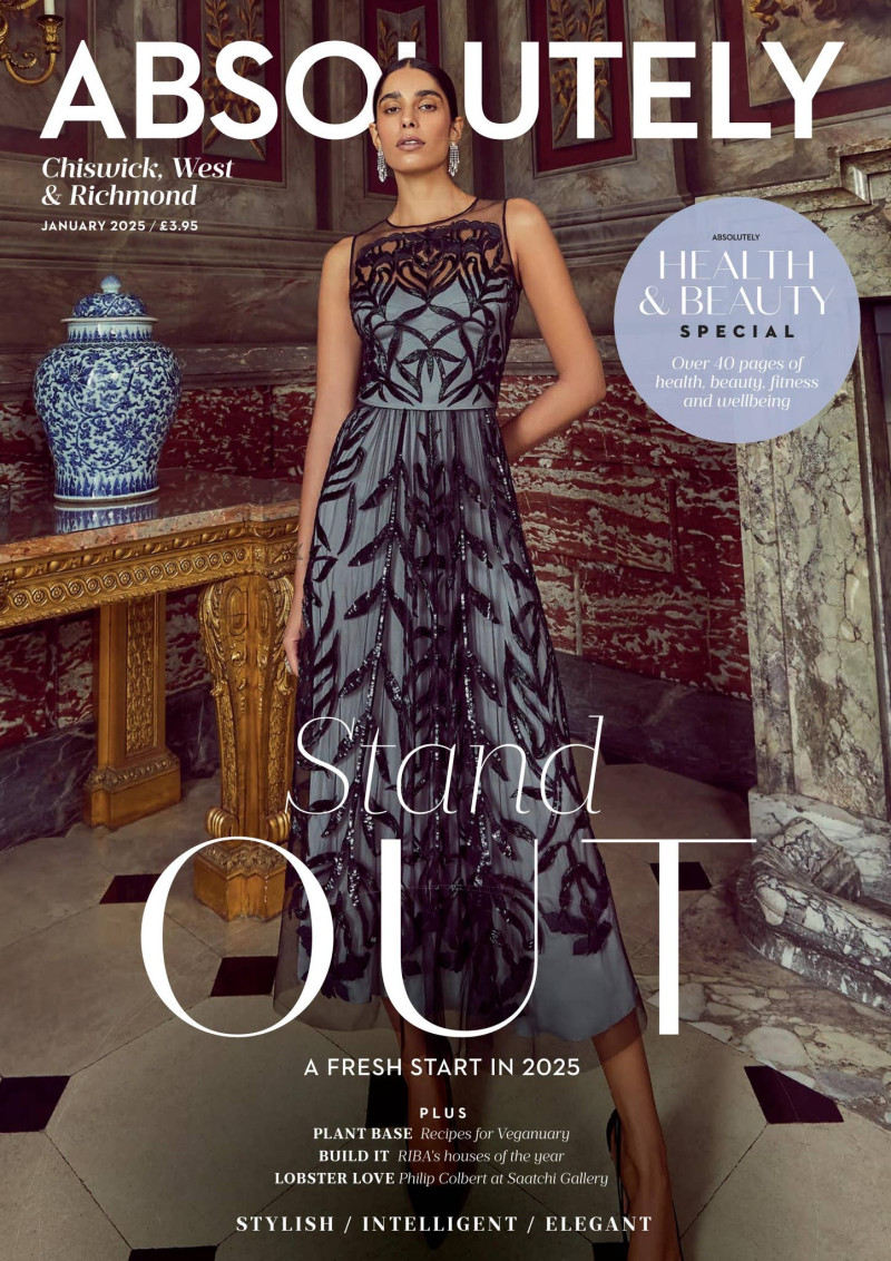  featured on the Absolutely cover from January 2025