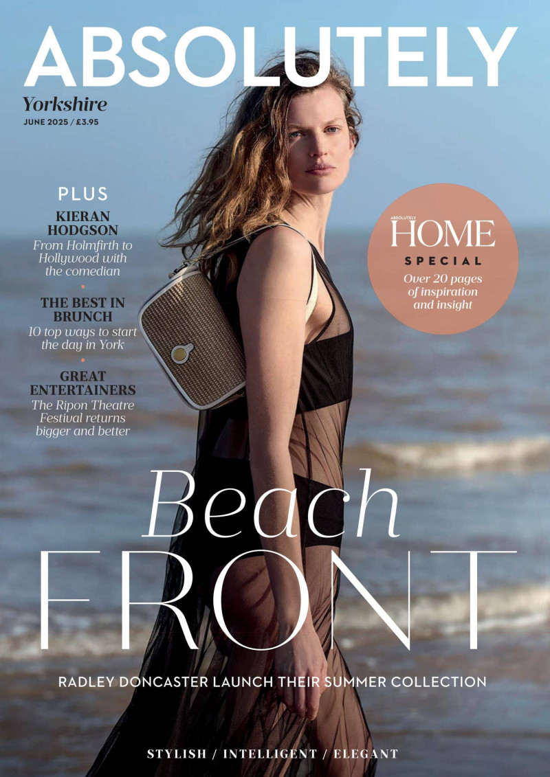 Bette Franke featured on the Absolutely cover from June 2025