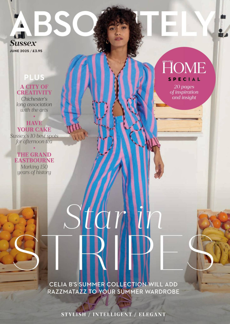  featured on the Absolutely cover from June 2025