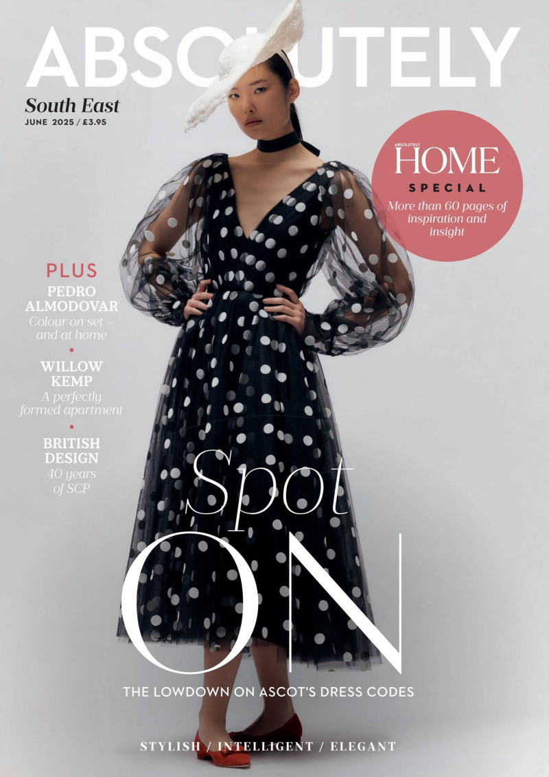  featured on the Absolutely cover from June 2025