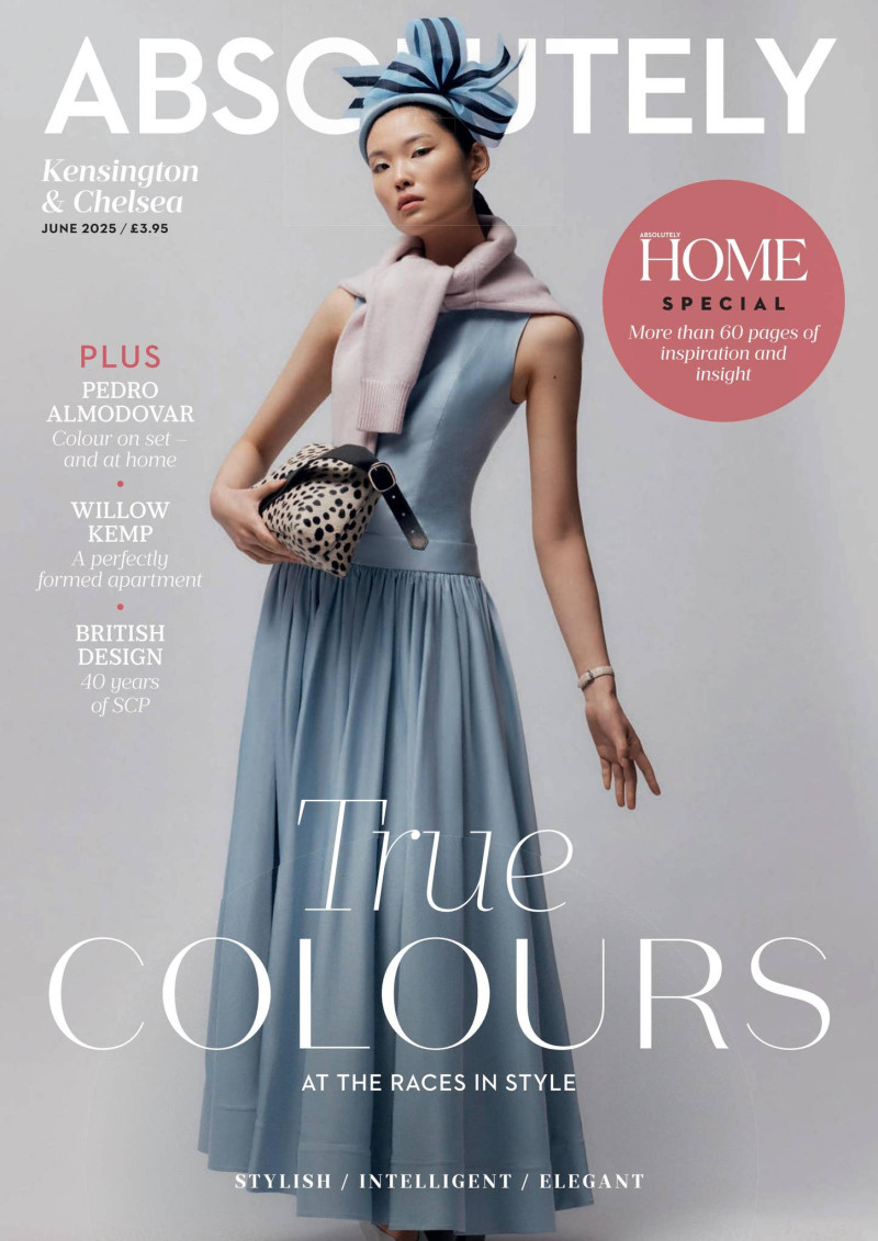  featured on the Absolutely cover from June 2025