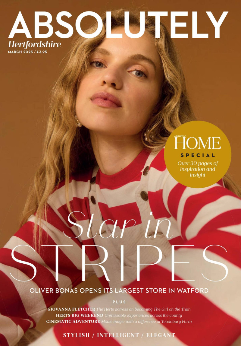  featured on the Absolutely cover from March 2025