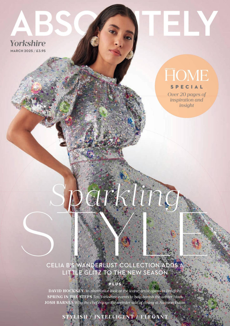  featured on the Absolutely cover from March 2025