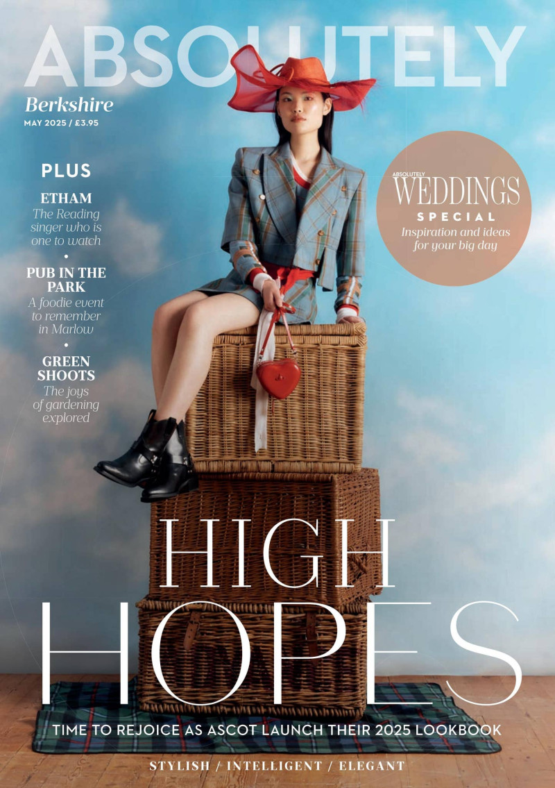  featured on the Absolutely cover from May 2025