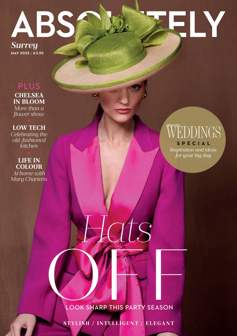  featured on the Absolutely cover from May 2025
