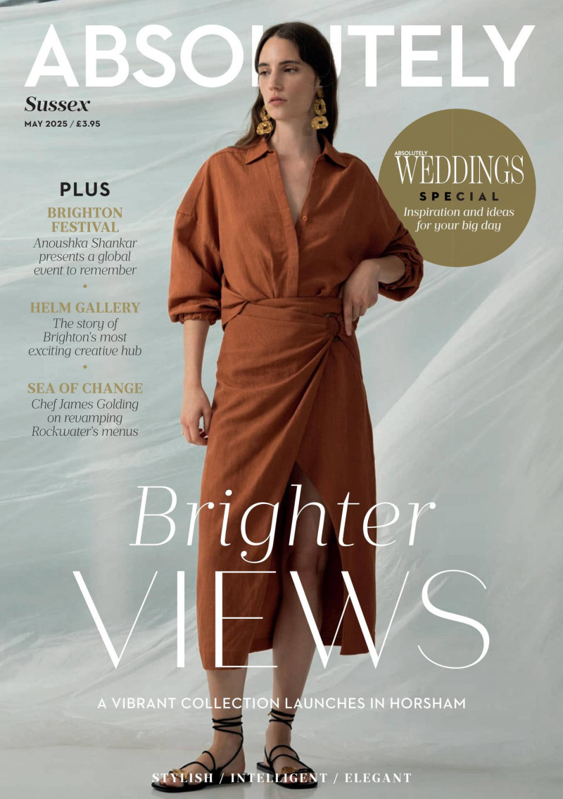  featured on the Absolutely cover from May 2025