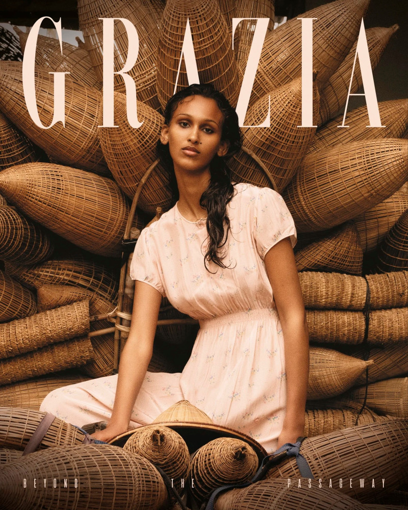 Ilays Raghe featured on the Grazia Middle East cover from July 2025