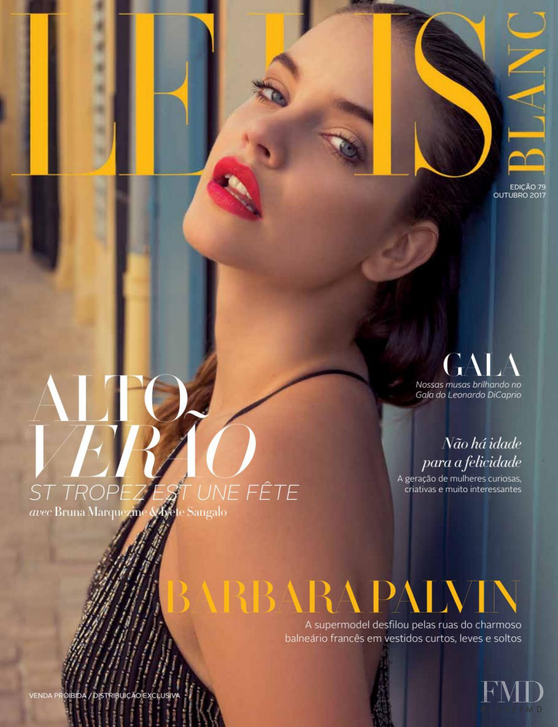 Barbara Palvin featured on the Le Lis Blanc cover from October 2017