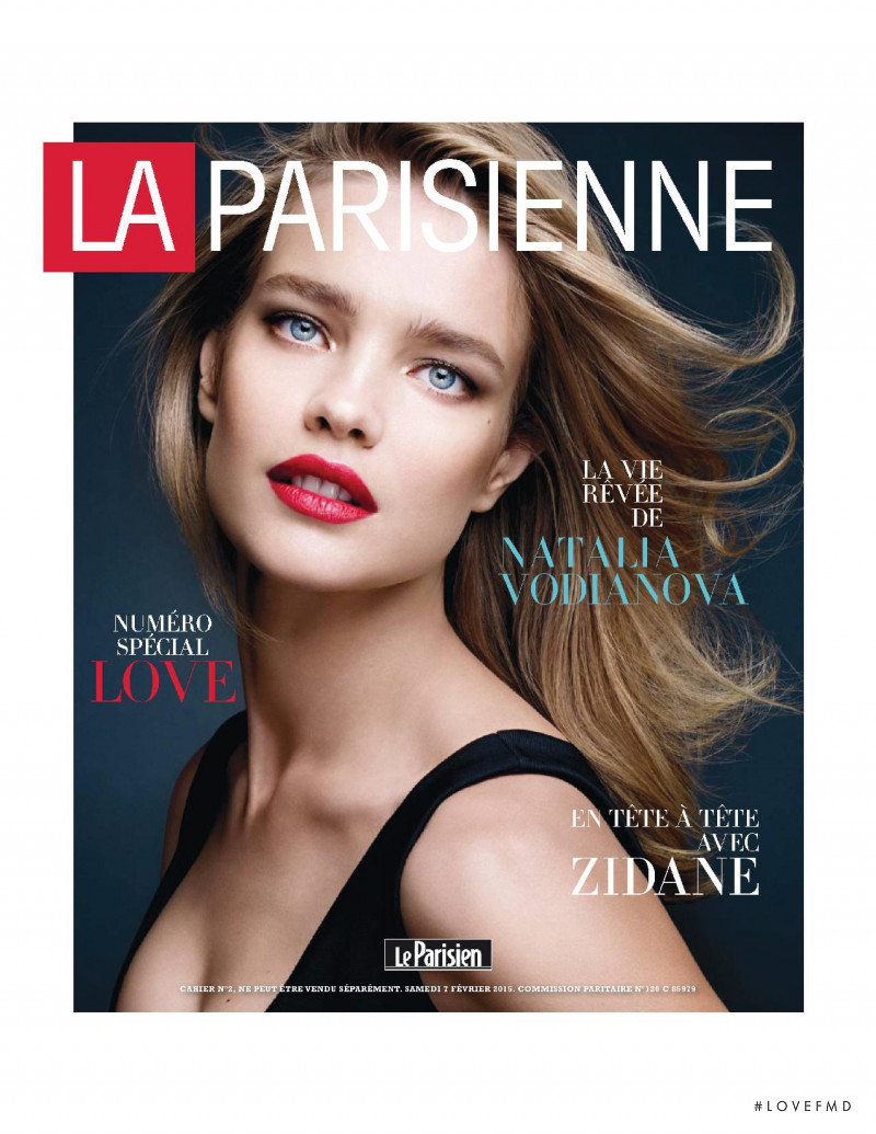 Natalia Vodianova featured on the La Parisienne cover from February 2015