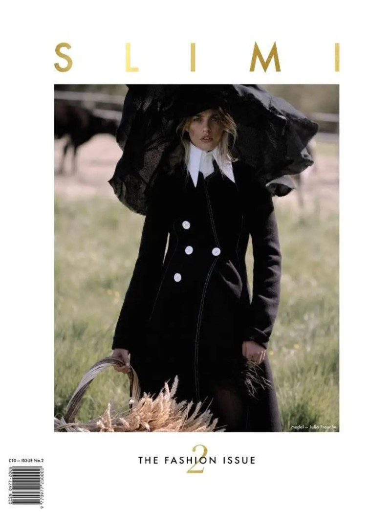 Julia Frauche featured on the Slimi cover from January 2017