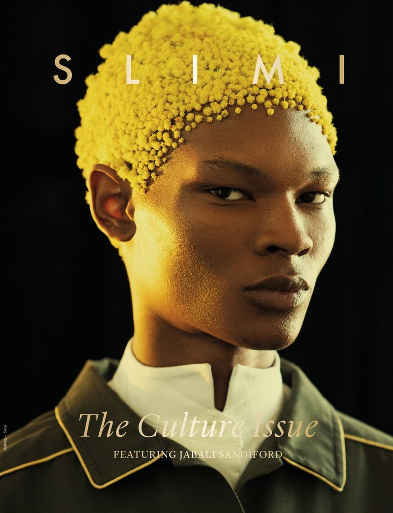 Jabali Sandiford featured on the Slimi cover from October 2020