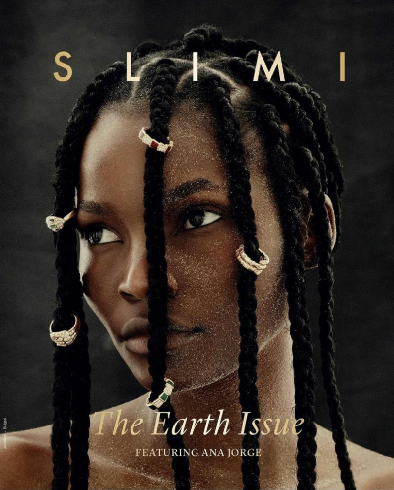 Ana Jorge featured on the Slimi cover from November 2021