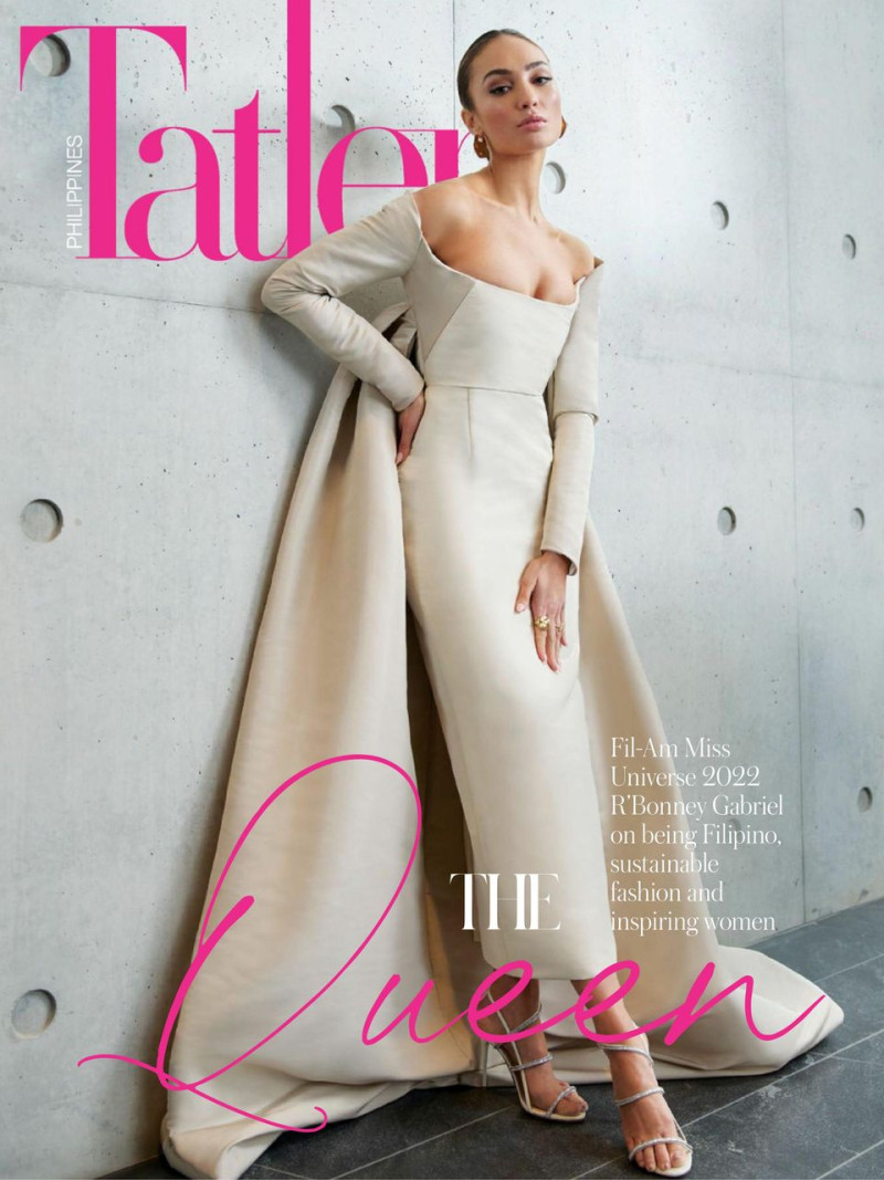 R\'Bonney Gabriel featured on the Philippine Tatler cover from June 2023