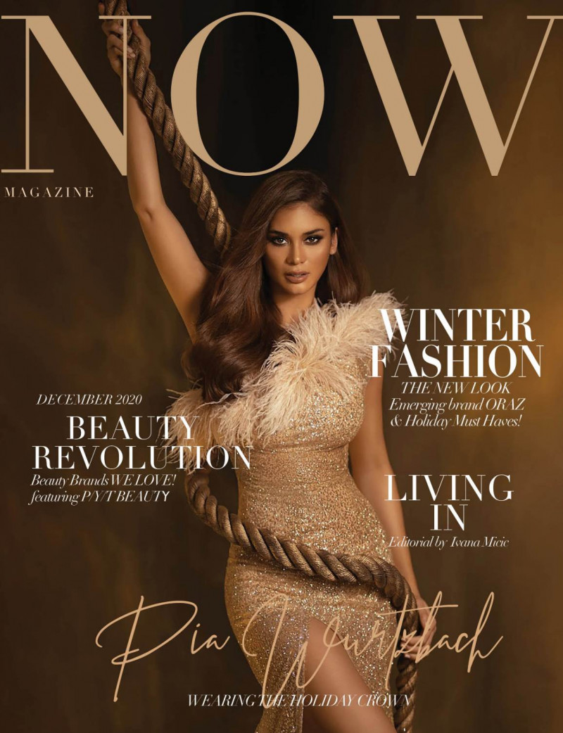 Pia Wurtzbach featured on the NOW screen from December 2020