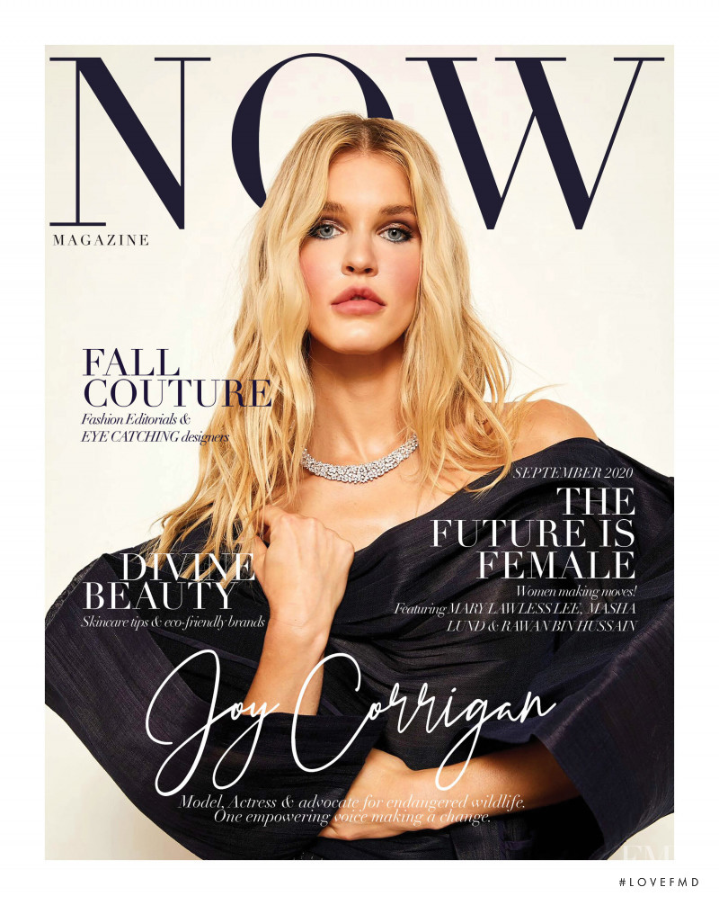 Joy Elizabeth Corrigan featured on the NOW screen from October 2020